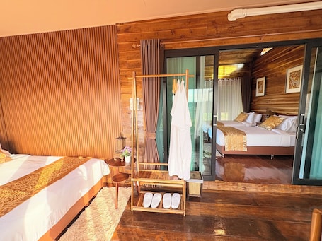 Baan Bai Mhee 4 | Minibar, escritorio, wifi gratis y ropa de cama. Chewavethee Herb Wellness Stay