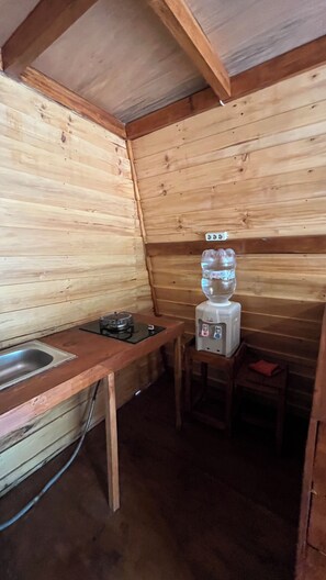 빌라, 침실 2개, 산 전망 | 전용 간이 주방 | 쿡탑, 식기 세척기, 조리 도구/접시/주방 기구