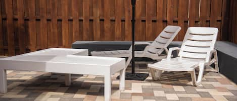 Leilighet, 2 soverom, røyk, terrasse | Eksteriør