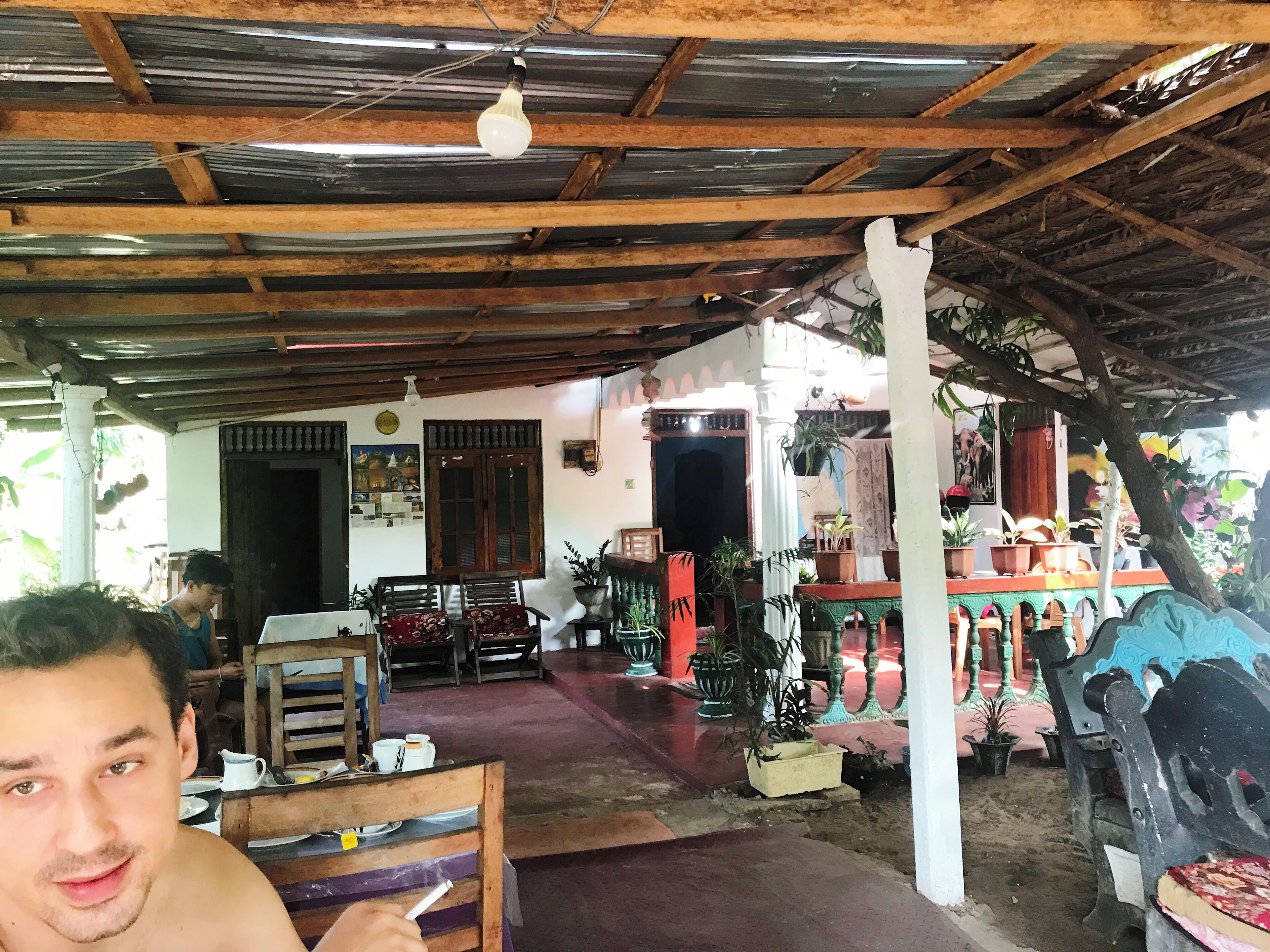 Façade de l’hébergement