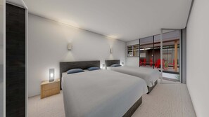 In-room safe, laptop workspace, soundproofing, iron/ironing board - Airport Nest Inn Fiji (Nadi)