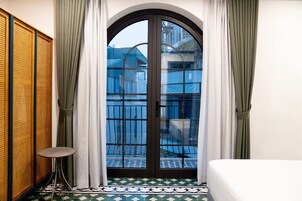 Premier kamer, 1 slaapkamer, uitzicht op stad | Uitzicht op de stad