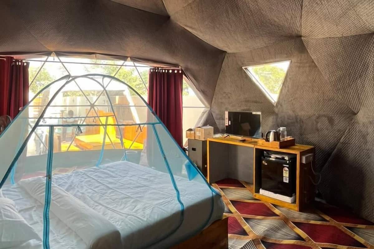 Desk, laptop workspace