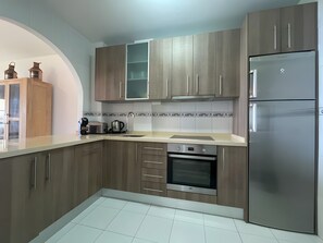 Private kitchen - Apartment 'Casa Del Sol By Immo Stoop' with Sea View, Wi-Fi and Air Conditioning (Torrox)