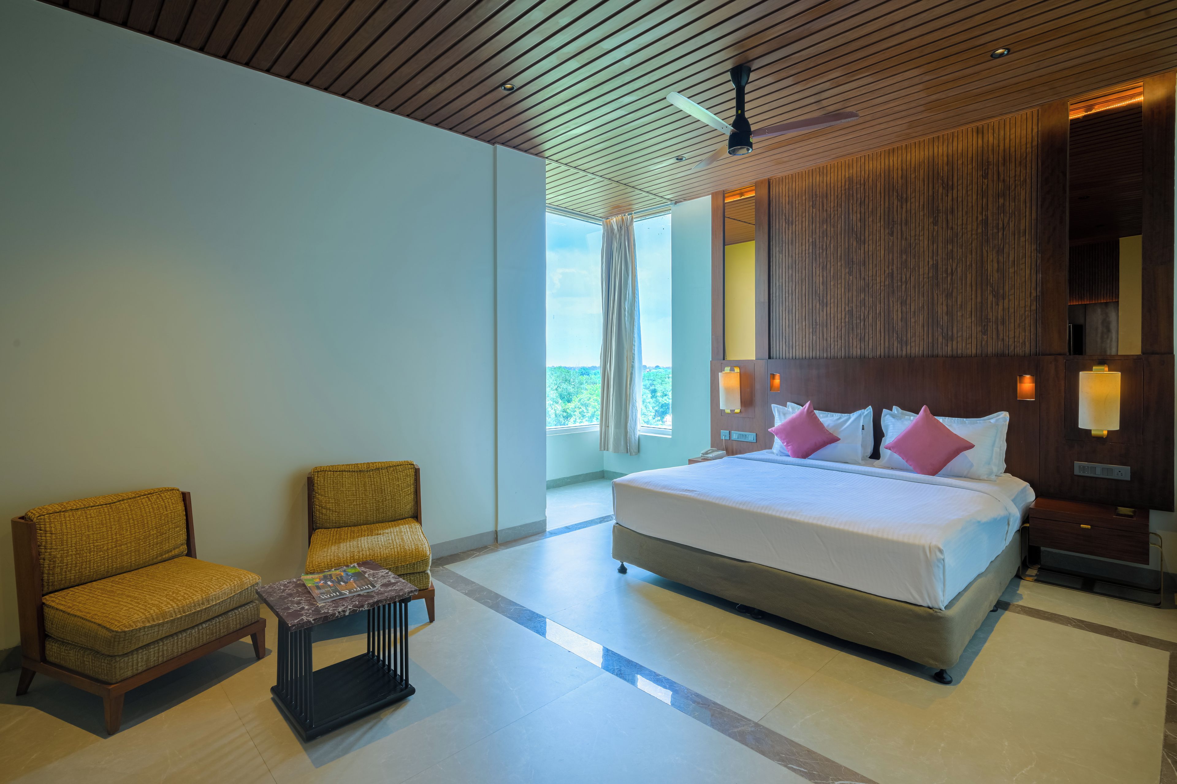 Luxury Double Room, Balcony, City View | Select Comfort beds, desk, laptop workspace, WiFi (free)