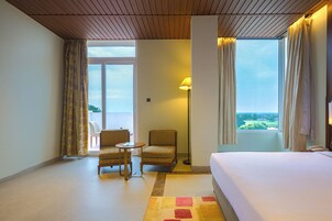 Habitación de lujo doble, balcón, vistas a la ciudad | Vistas desde la habitación
