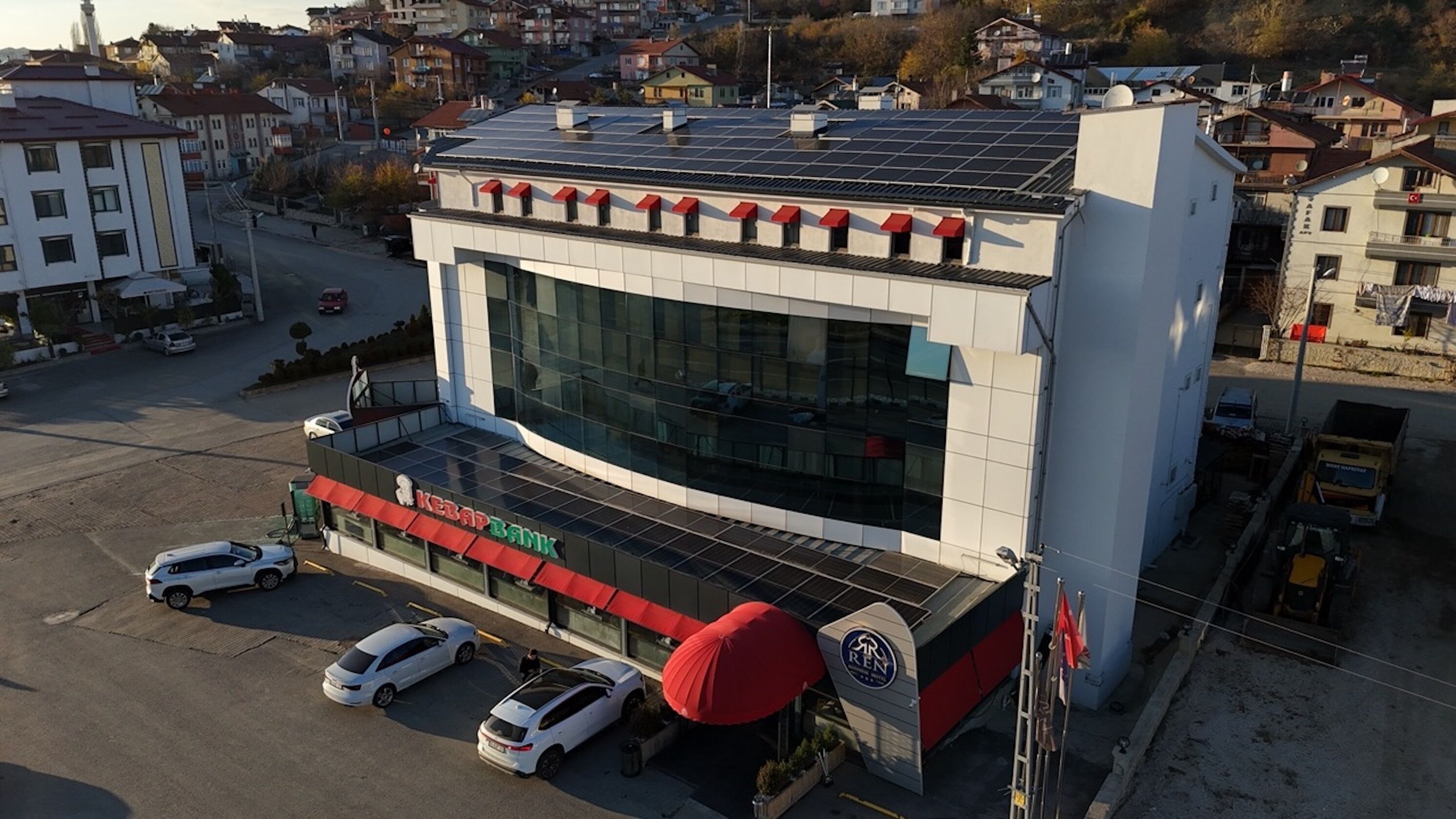 Fachada de la propiedad