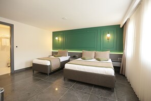 Family Room, City View | In-room safe, desk, soundproofing, free WiFi - Ren Business Hotel (Gerede)