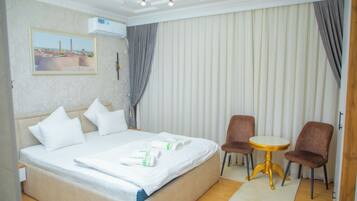 Laptop workspace, free WiFi