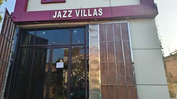 Fassade der Unterkunft