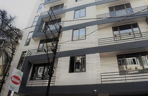 Façade de l’hébergement