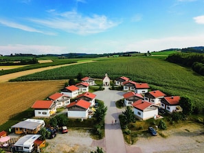 Uitzicht vanuit accommodatie