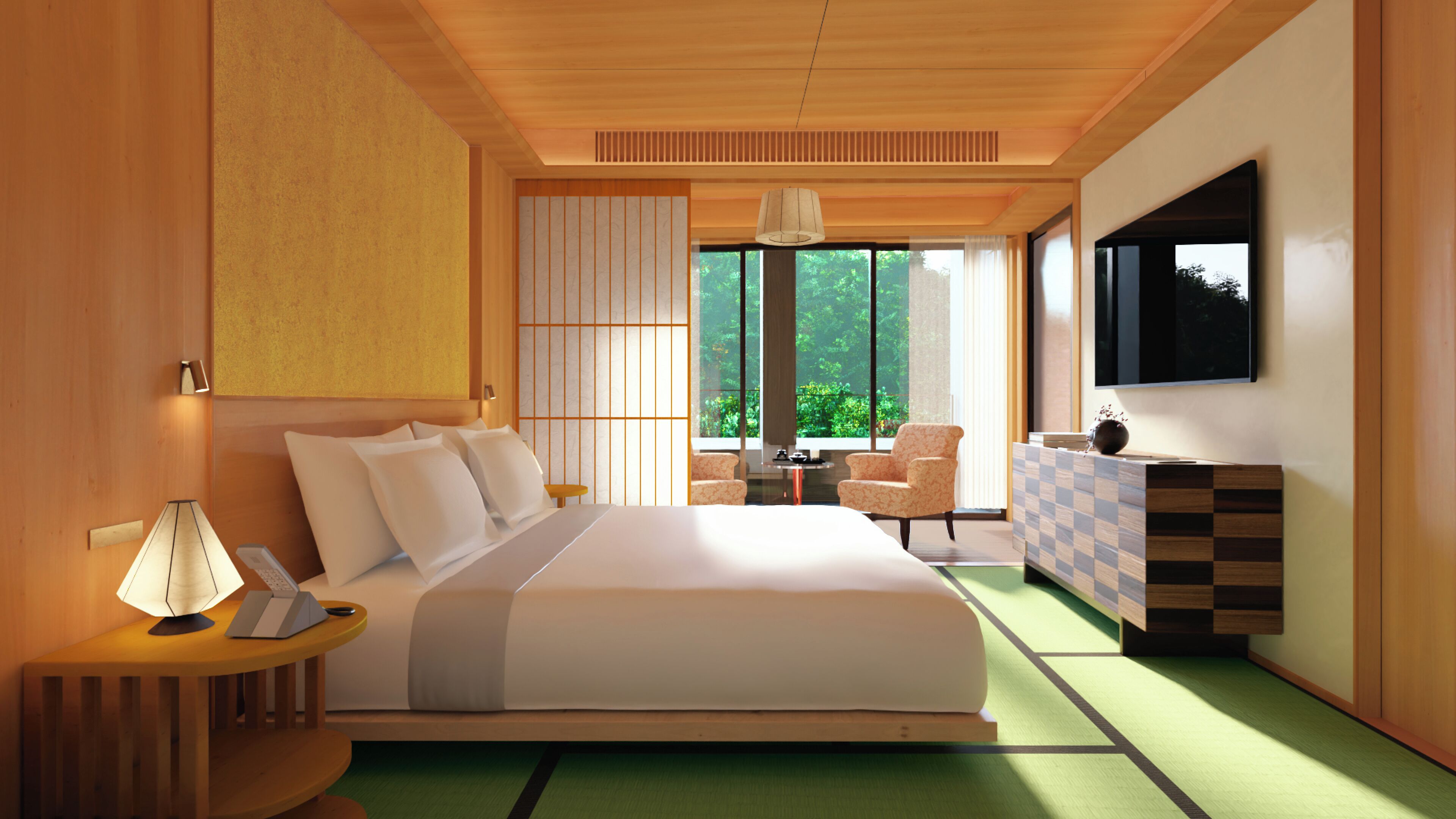 Twin Room, Mountain View