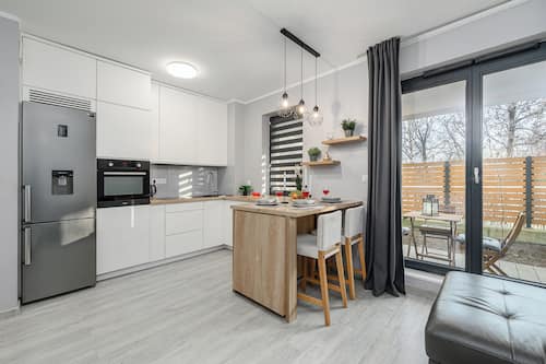 Classic Apartment, Patio, Courtyard View | Blackout drapes, soundproofing, iron/ironing board, cribs/infant beds