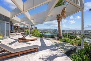 Terrace/patio - Modern 2BR City Retreat |Heart of Vibrant West End (West End)