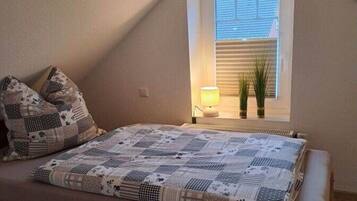 2 Schlafzimmer, Bügeleisen/Bügelbrett, kostenloses WLAN, Bettwäsche