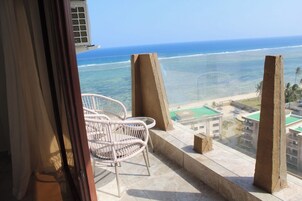 Executive Apartment, Multiple Beds | Beach/ocean view