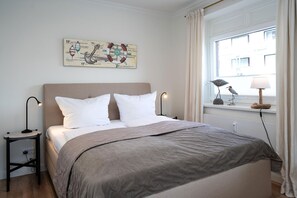 1 bedroom, iron/ironing board, WiFi - Utkiek - Modern apartment, close to the beach, balcony, parking space, WLAN. Pets allowed. (Sylt)