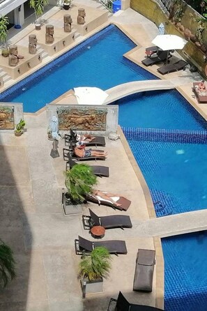 Pool - Wazzas Patong Apartment, Smart-TV und schnelles Wifi by Interhome (Phuket)