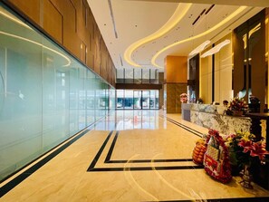 Sala de estar en el lobby