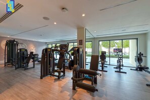 Basic Apartment | Fitness facility - The Ivory Crown 1BR @ Downtown Dubai (Dubai)