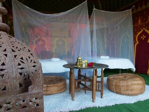 Tenda Classic, patio, vista montagna