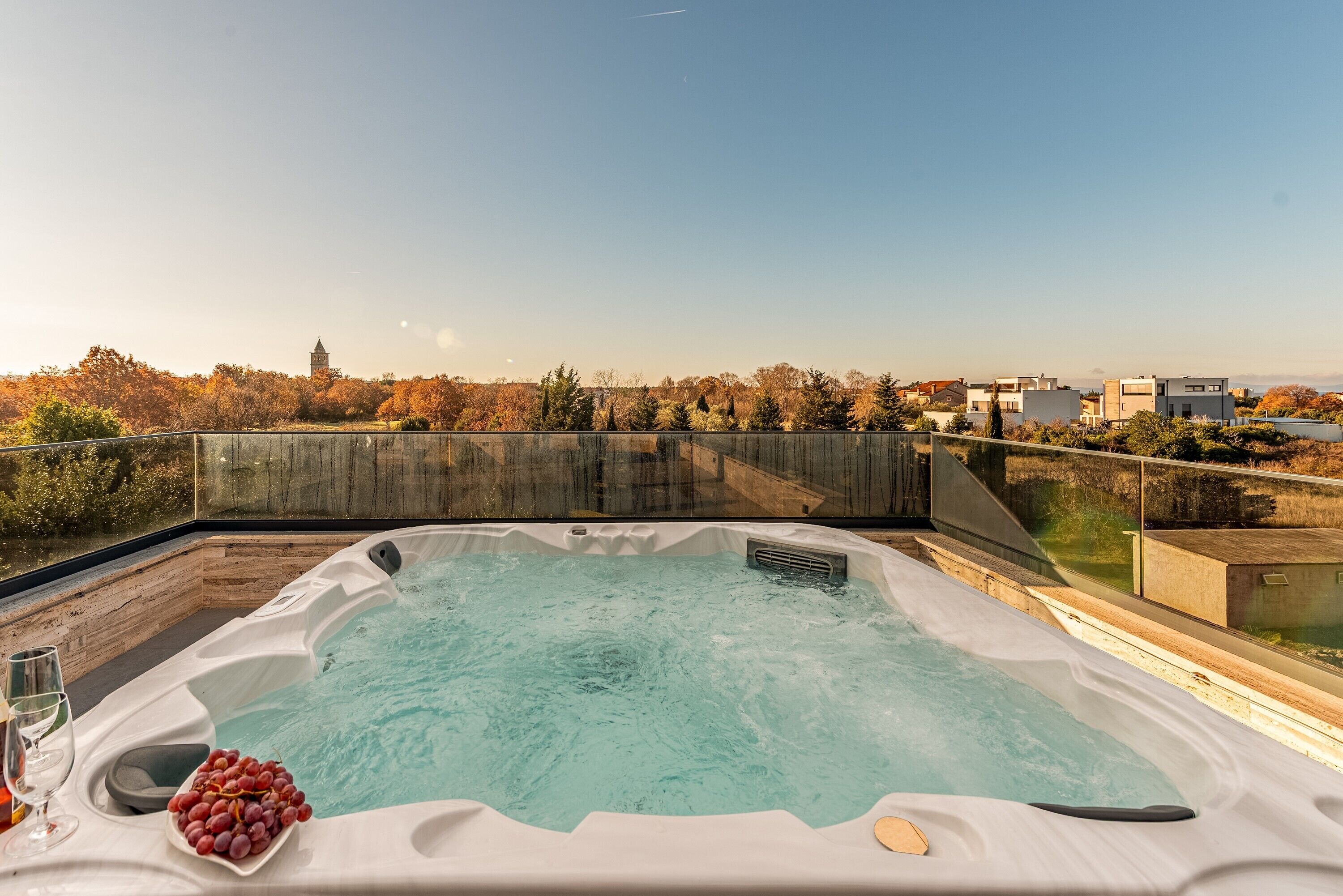 Terrasse sur le toit