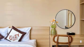 In-room safe, desk, blackout curtains, soundproofing