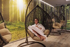 Sauna, hot tub, steam room, body treatments, hot stone massages - Alpen Hotel Vidi (Madonna di Campiglio)