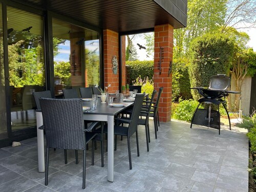 Ruhe-Oase I Sauna Kamin I Garten Feuerstelle