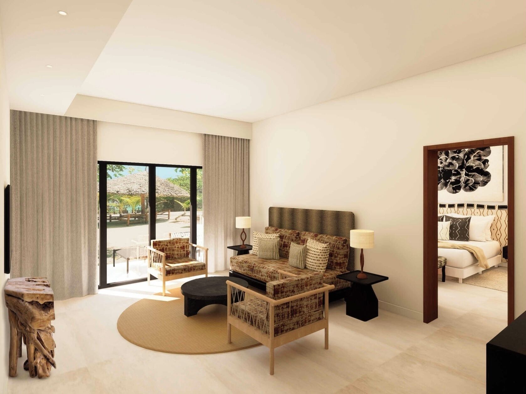 Suite estudio | Caja de seguridad en la habitación y escritorio 