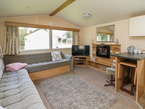 Living area - Caravan 3 at Blackmoor Farm Near Tenby (Narberth)