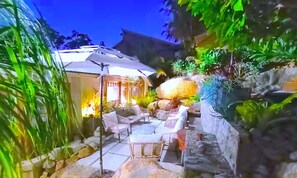 Casa, 3 quartos, banheira de imersão, vista para o jardim | Piscina