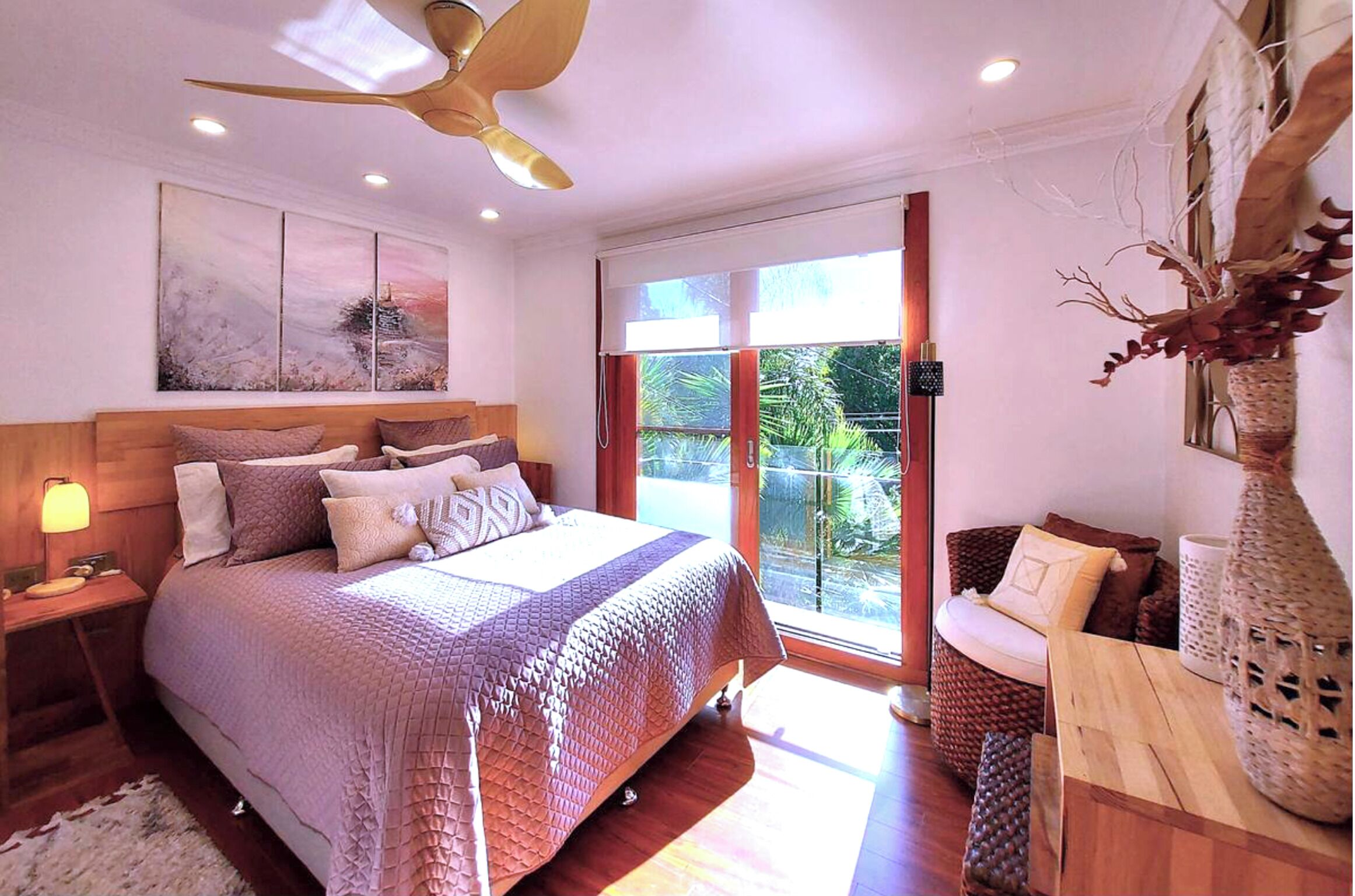 Maison, 3 chambres, bain à remous, vue jardin | 3 chambres