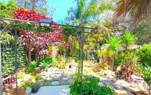 Huis, 3 slaapkamers, bubbelbad, uitzicht op tuin | Tuin