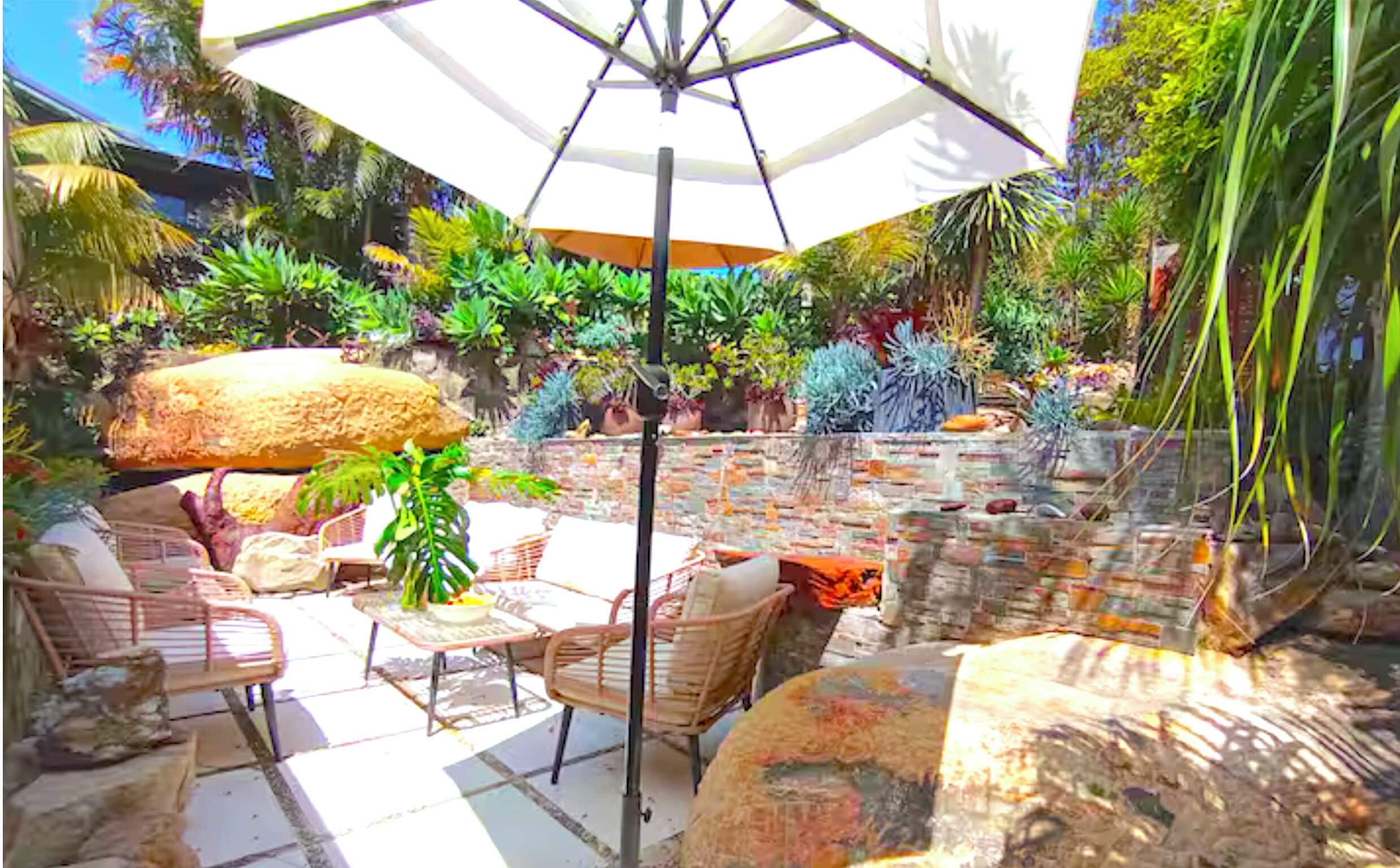 Maison, 3 chambres, bain à remous, vue jardin | Terrasse/Patio