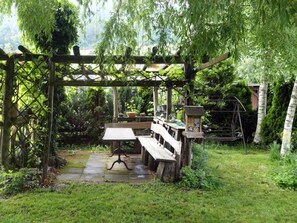 Terrace/patio - das schiefe Haus by Interhome (Oberschan)