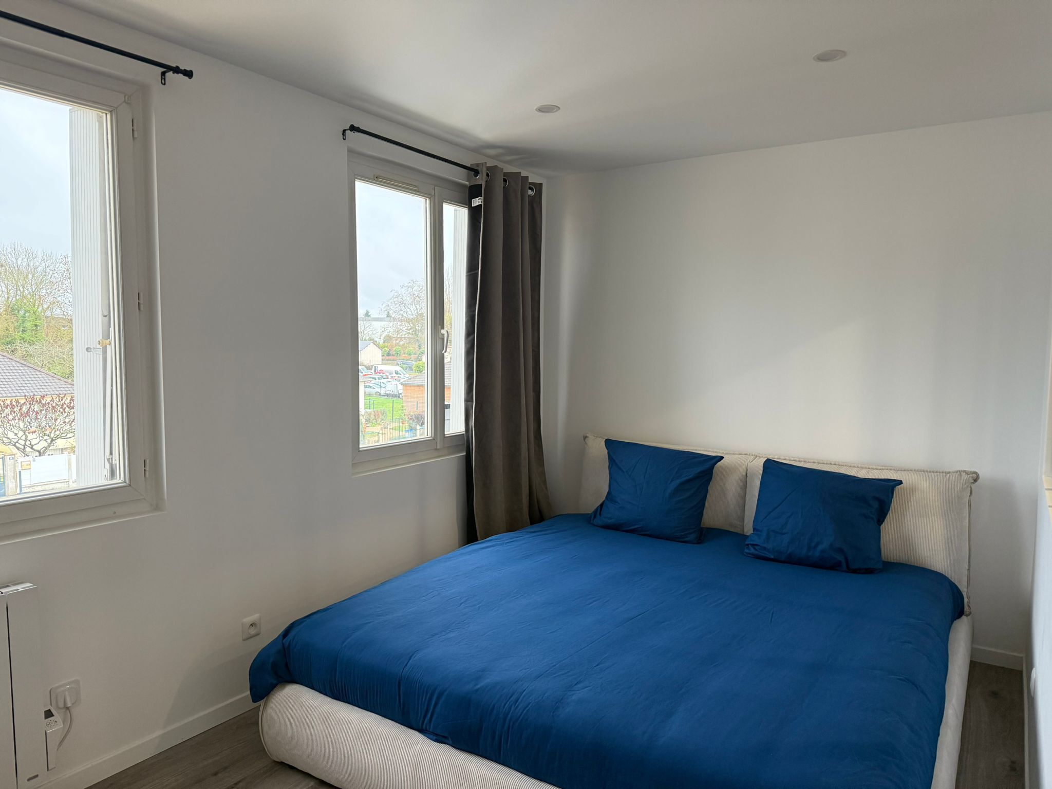 1 makuuhuone, vuodevaatteet