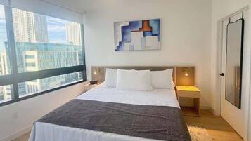 1 chambre, fer et planche Ă repasser, Wi-Fi, draps fournis