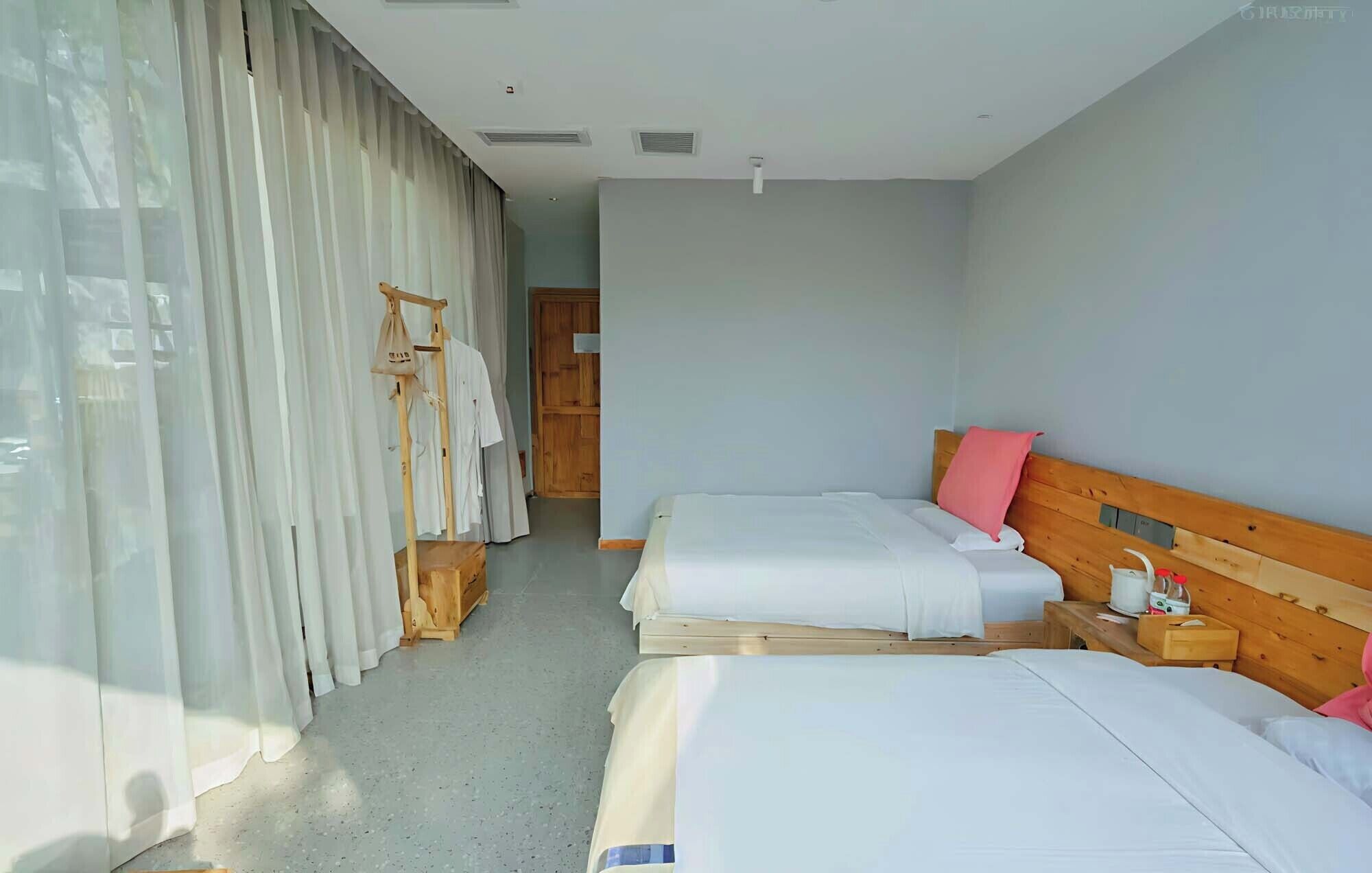 Individually decorated, individually furnished, blackout curtains