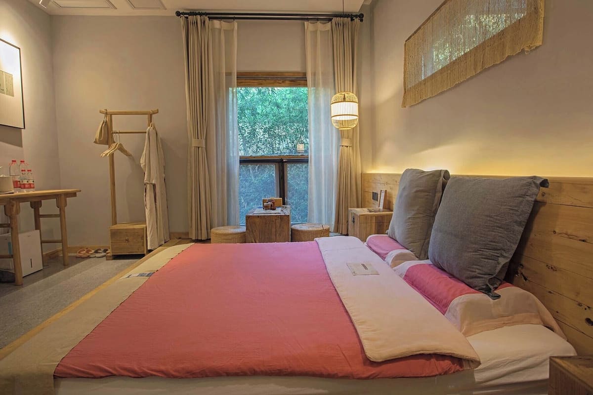 Individually decorated, individually furnished, blackout curtains