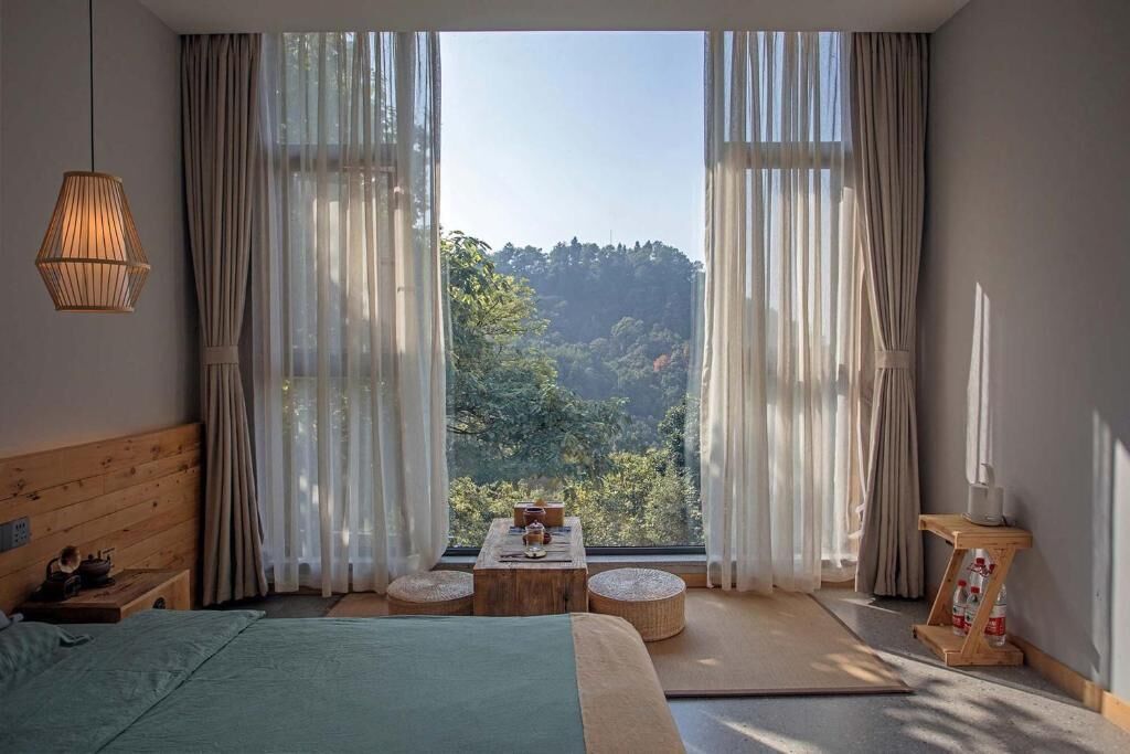 Individually decorated, individually furnished, blackout curtains