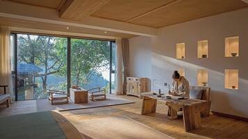 Individually decorated, individually furnished, blackout curtains