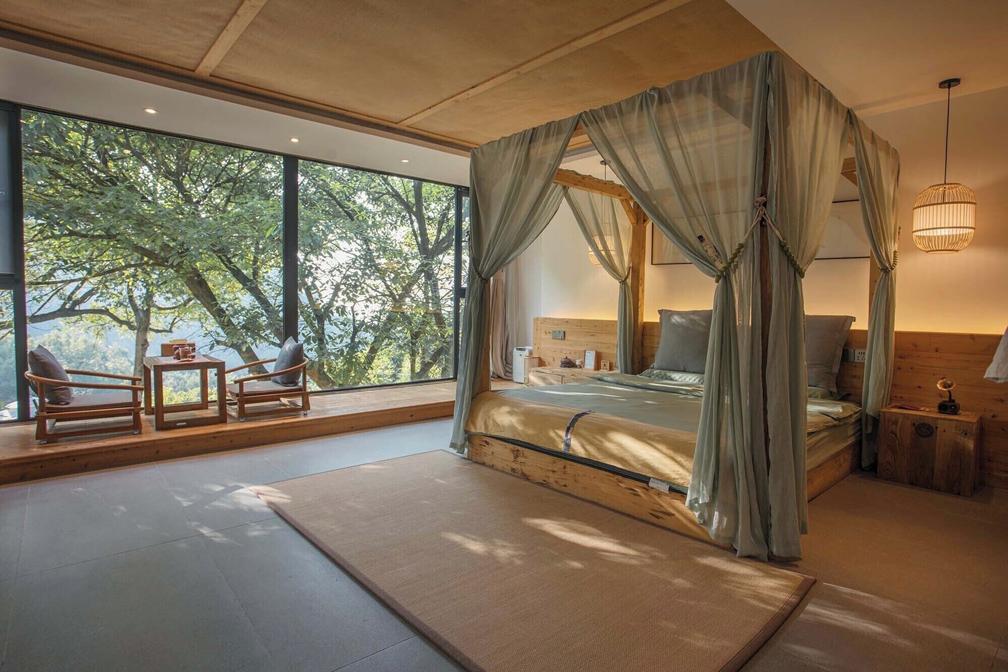 Individually decorated, individually furnished, blackout curtains