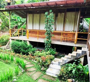 Àrea exterior de l'allotjament