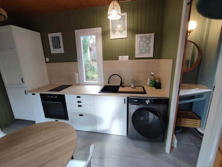 Private kitchen. Cosy chalet