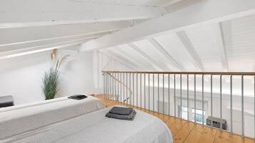 2 slaapkamers, een strijkplank/strijkijzer, wifi, beddengoed