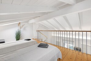 2 slaapkamers, een strijkplank/strijkijzer, wifi, beddengoed