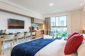 คลาสสิกอพาร์ทเมนท์ | 1 ห้องนอน, ผ้าม่านกันแสง, Wi-Fi ฟรี, ผ้าปูที่นอน