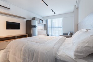 Basic Apartment | 1 bedroom, blackout drapes, free WiFi, bed sheets - Praia de Gameleira Housi in Boa Viagem by Carpediem (Recife)